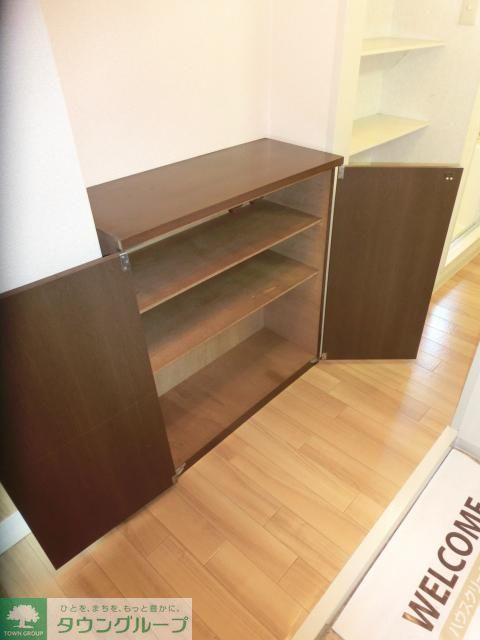収納　玄関収納ついてます