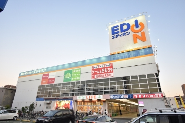 スーパー　ライフ　なかもず店（スーパー）まで303m