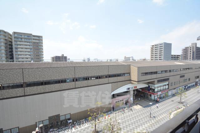 眺望　天下茶屋駅