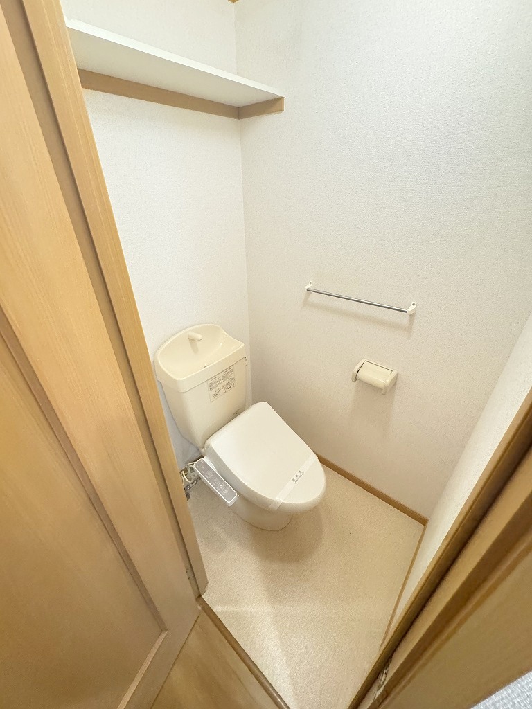 近鉄南大阪線 河内天美駅 徒歩24分 2階建 築23年のトイレ写真