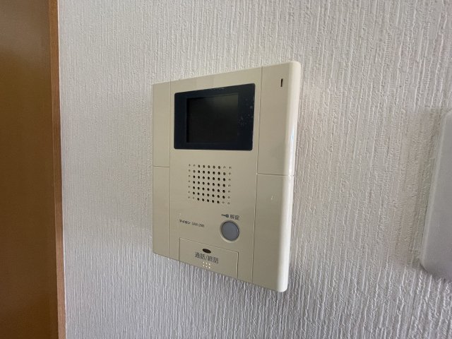 セキュリティ　TVモニター付きインターホンです