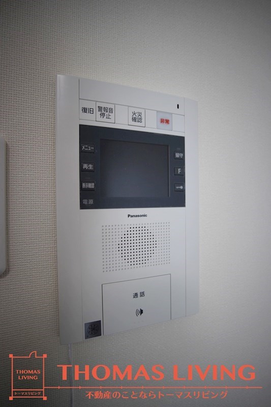セキュリティ　モニター付インターホン