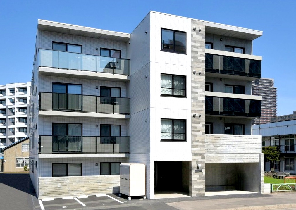 建物外観　都市ガス＋Ｗｉ－Ｆｉ付のインターネット無料のマンション♪