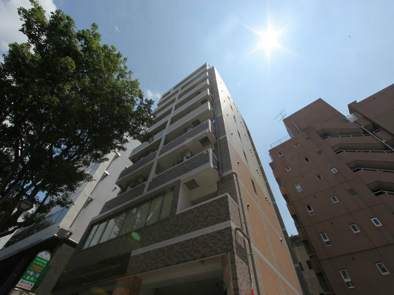建物外観　外観　オートロック付　防犯カメラ付