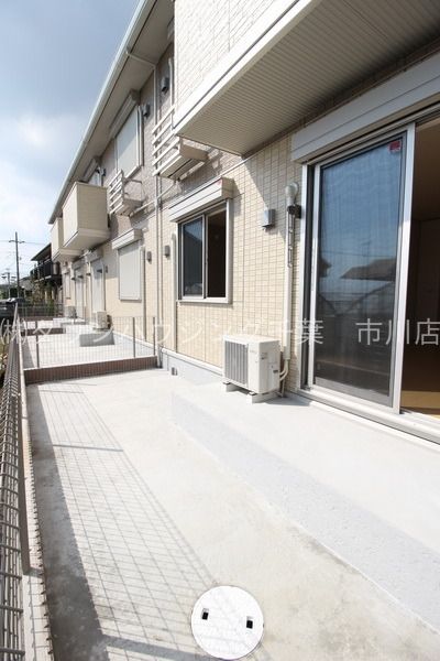 庭　広いお庭は専用のスペースです