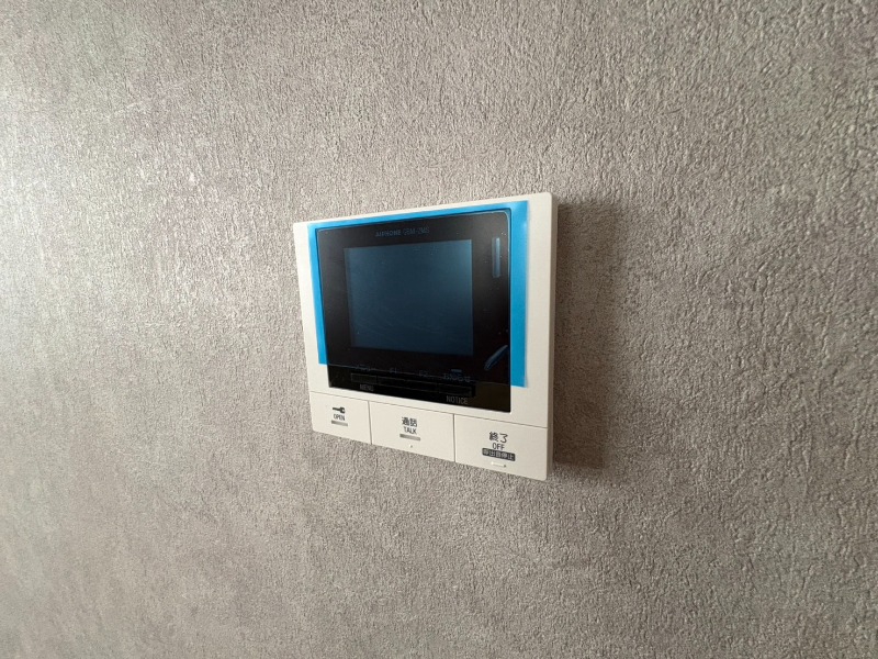 セキュリティ　来客時にはこちらのチャイムが鳴りますよ。