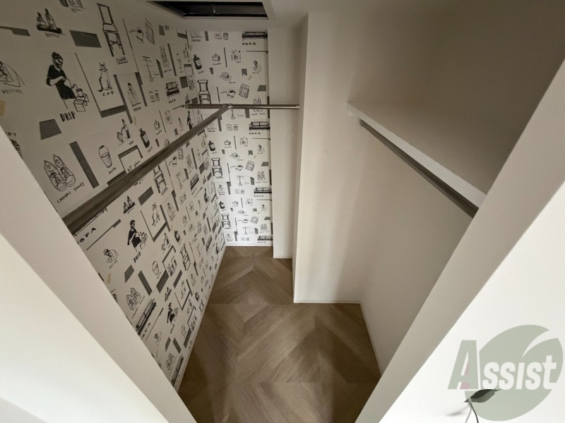 収納　収納もバッチリあるのでお部屋が片付きますよ！