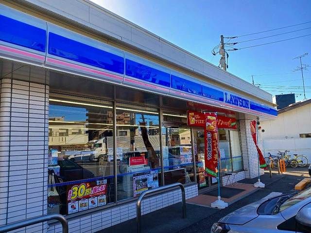 コンビニ　ローソン福富店（コンビニ）まで350m
