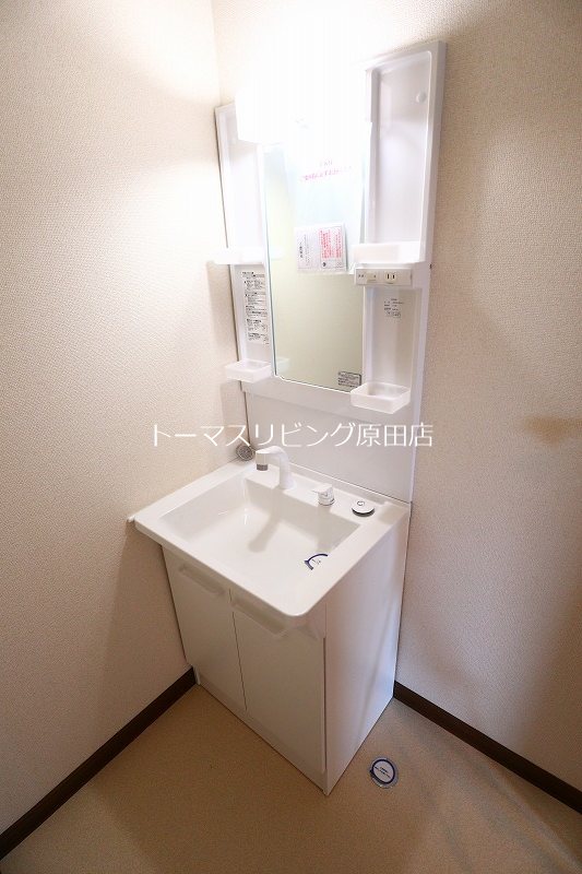 洗面設備　202号室写真