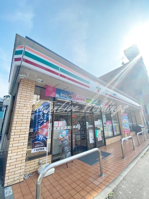 コンビニ　セブンイレブン 厚木旭町5丁目店（コンビニ）まで117m