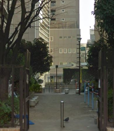 公園　広尾一丁目児童遊園地（公園）まで38m