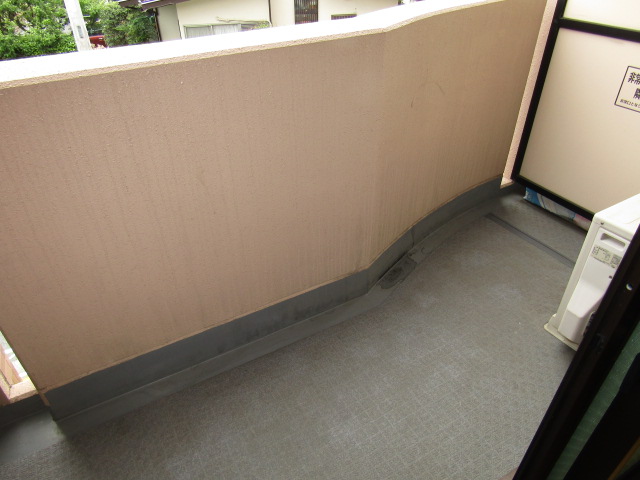 バルコニー　別室参考　ゆったりしたバルコニー
