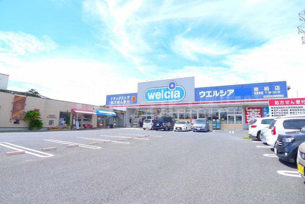 ドラックストア　ウエルシア南柏店（ドラッグストア）まで1000m