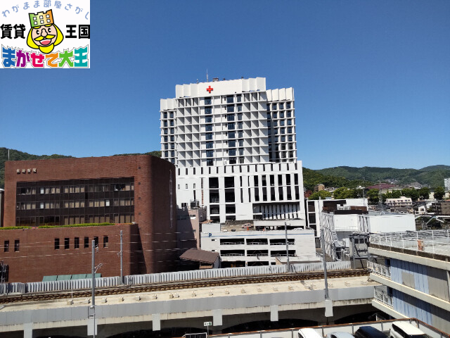 病院　日本赤十字社長崎原爆病院（病院）まで388m