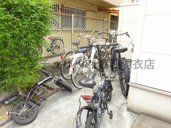 その他共有部分　自転車置き場！