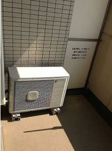 バルコニー　お洗濯にも便利なバルコニー付き