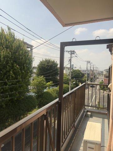 バルコニー　広々としたバルコニーです