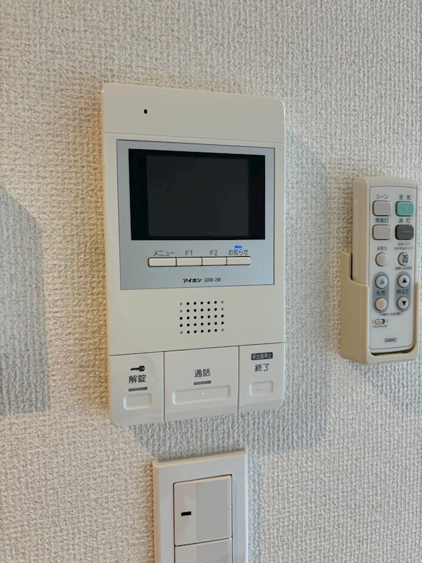 セキュリティ　掲載写真は別号室の参考写真となります。
