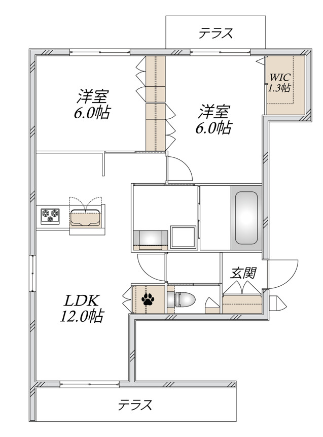 間取り図