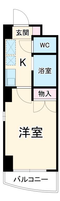 ハイツサンルートの間取り写真