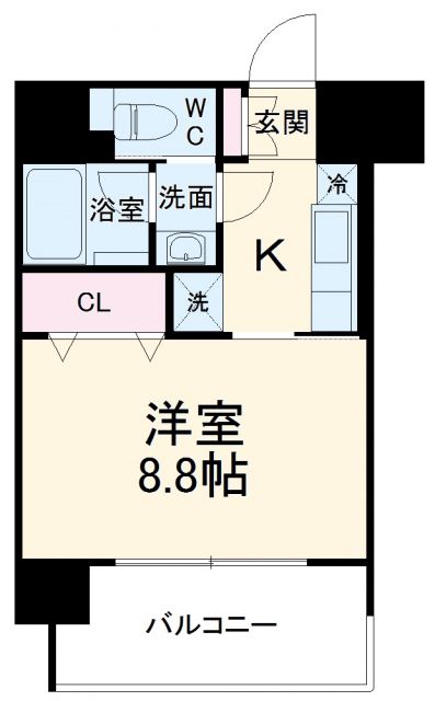 ルーエ池下の間取り写真