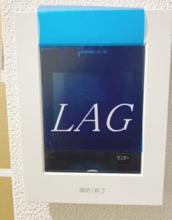 セキュリティ　モニター付インターホンです。