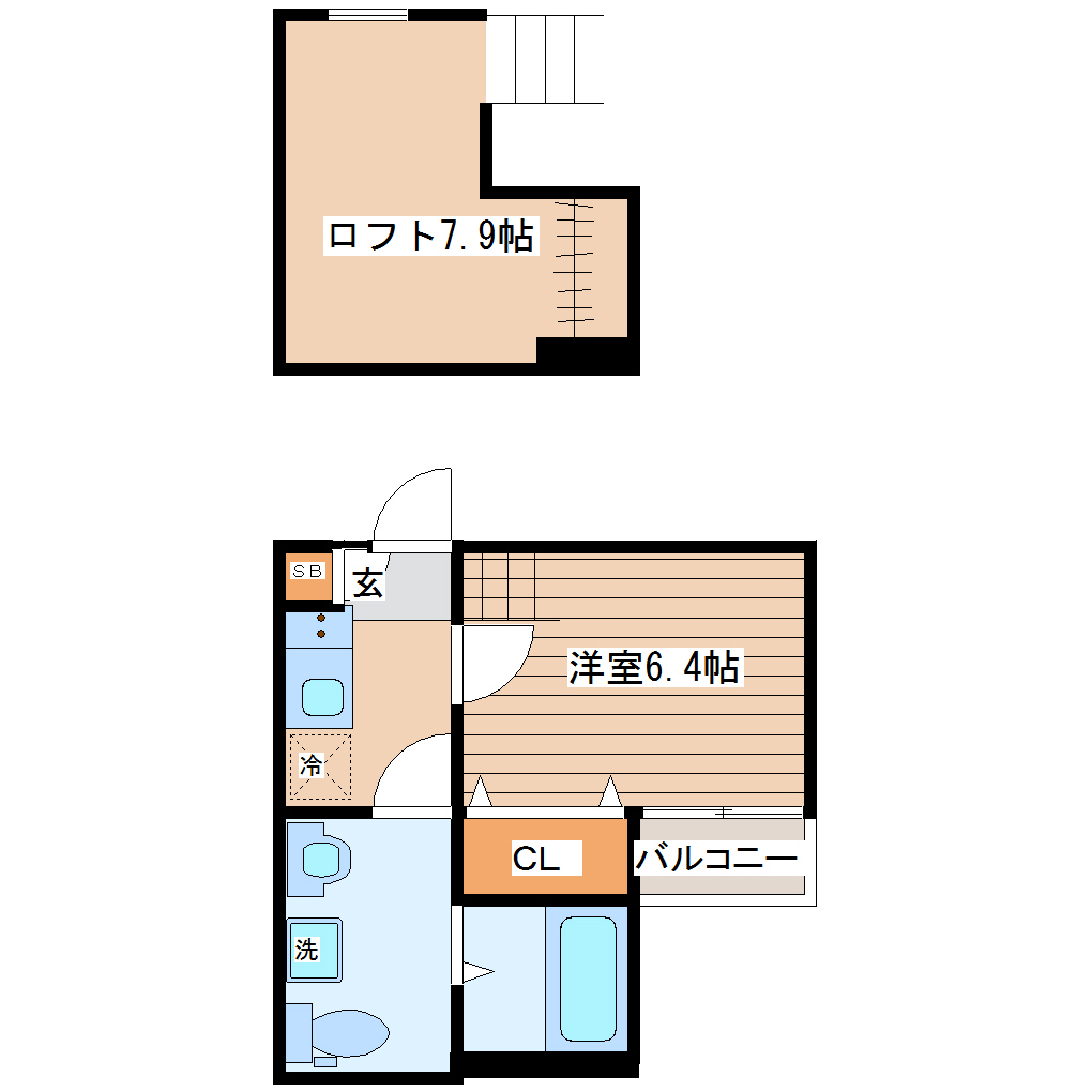 シエルクスの間取り写真