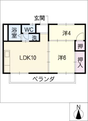 T WINGの間取り写真