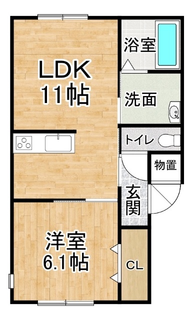 RINOIIの間取り写真