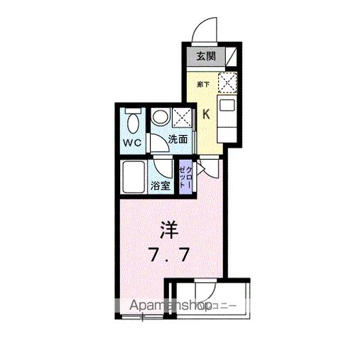 ライズ脇田町 A館の間取り写真