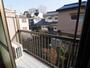 バルコニー　南向き角部屋で日当り良好！