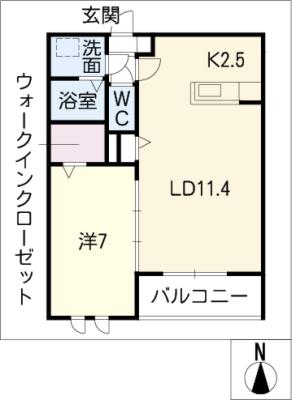 ステラMKの間取り写真