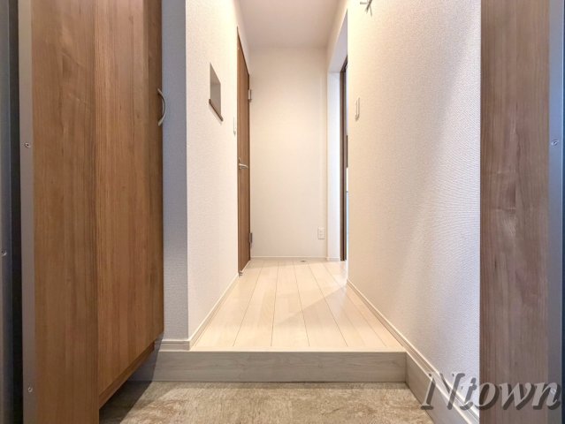 玄関　明るい玄関です