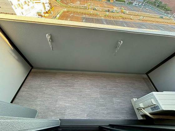 バルコニー　※別部屋の写真です