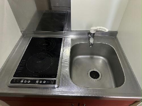 キッチン　キッチン混合水栓設置済みです