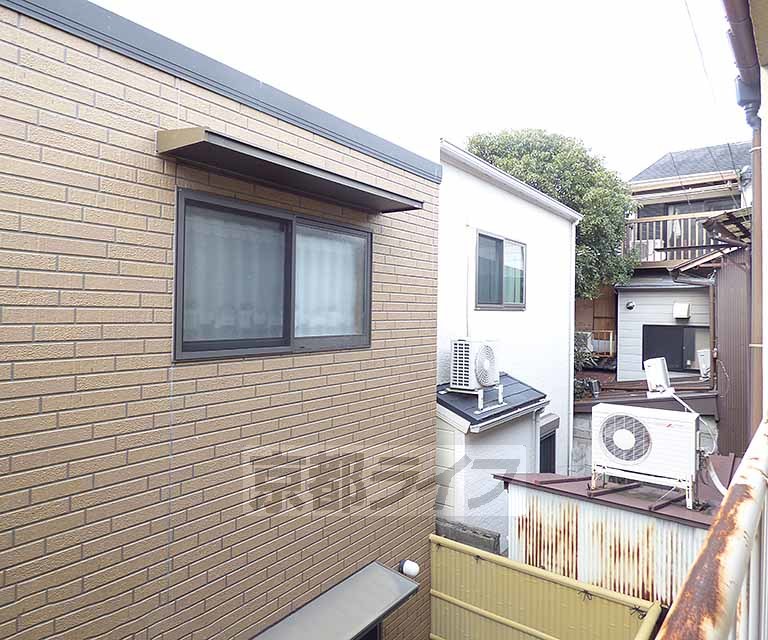 【京都市中京区壬生森町のアパートの眺望】