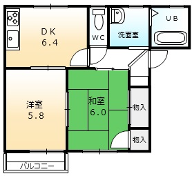 フォーレス浅野の間取り