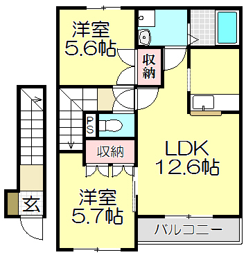 アルテイシアの間取り