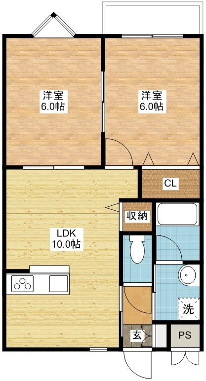 A-FLATの間取り