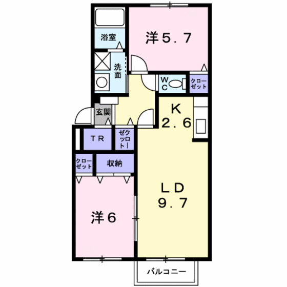 エアリーヒルの間取り