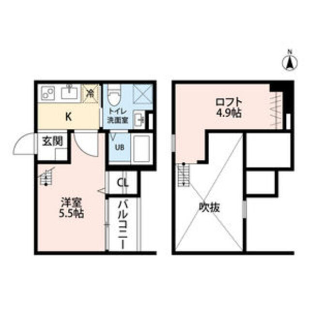 コンフォート鈍池の間取り