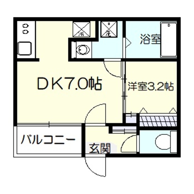 ルカセレーヌの間取り