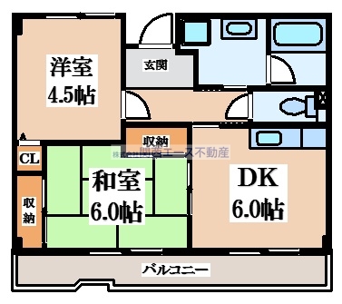 ソレイユ長堂の間取り