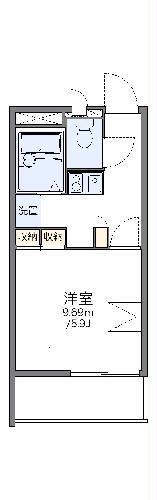 レオパレス西神の間取り