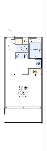 レオパレスプレシオＤの間取り