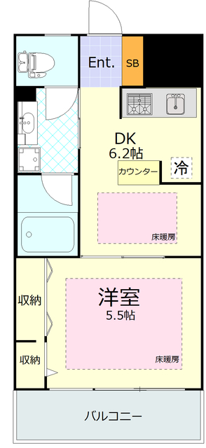 アール・ケープラザ横浜IIIの間取り