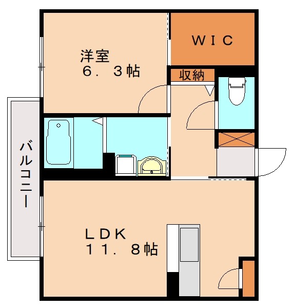 メゾン古野の間取り