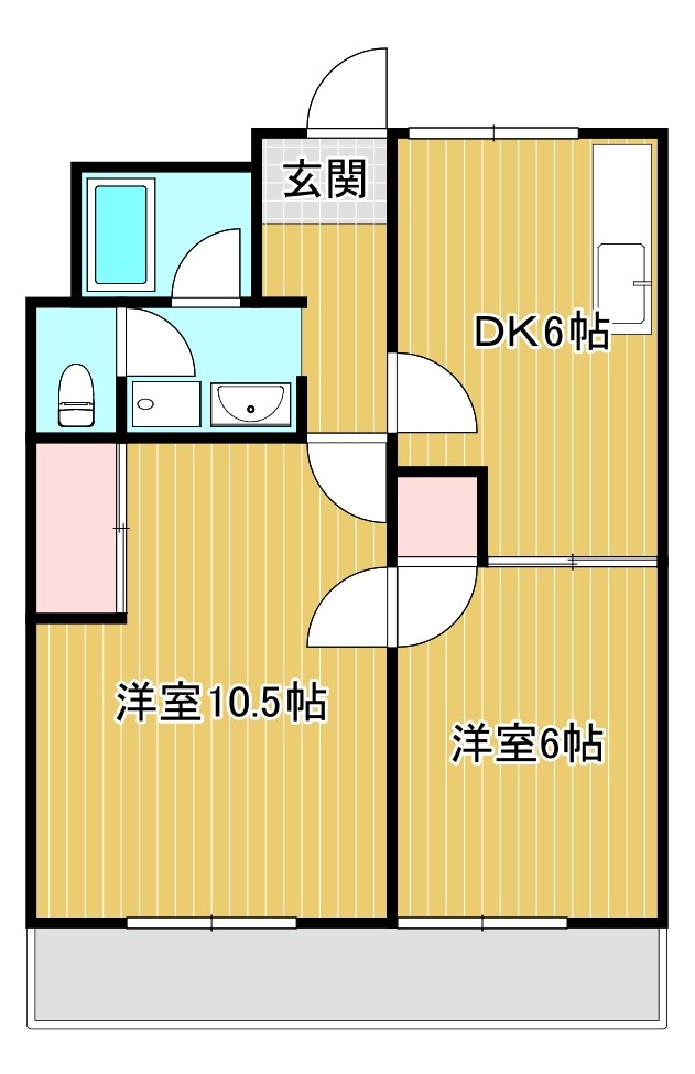 【マルトハイツの間取り】