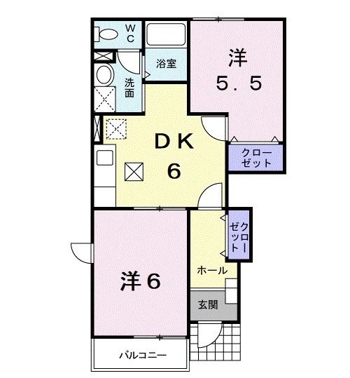 ソルクレストの間取り