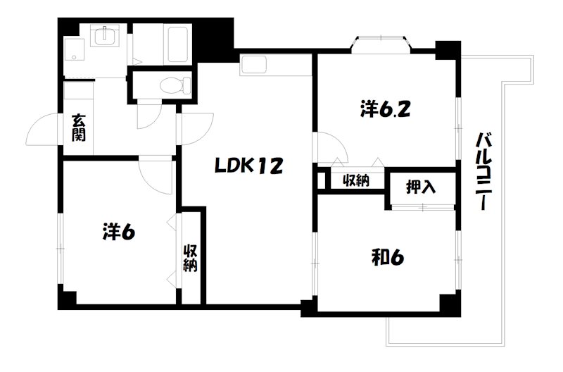 ＭＮＳ天ヶ池の間取り